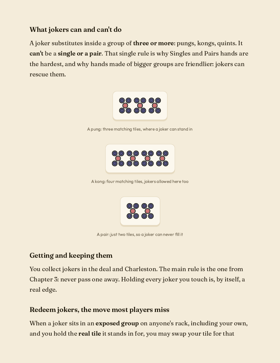 Sample page 2 from The American Mahjong Winner's Playbook